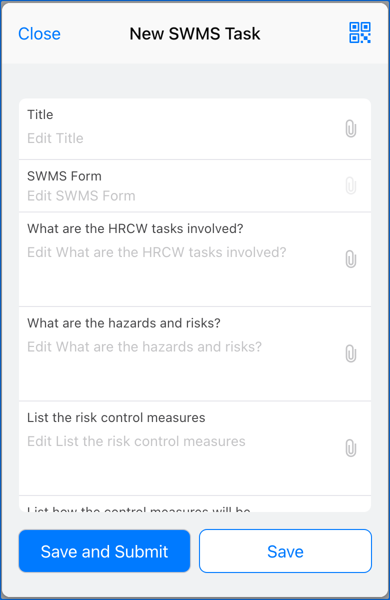 Image of a SWMS Task asset